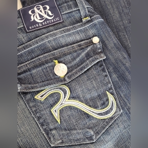 Rock & Republic Kurt Boot Cut Jeans - Size W29 L31 ** ALTERED - Picture 6 of 16